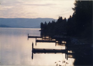 Docks at sunrise