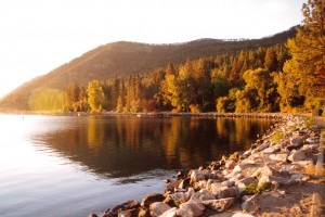 Sunrise at the lake