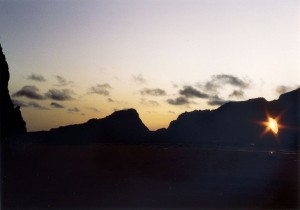 2nd Beach sunset