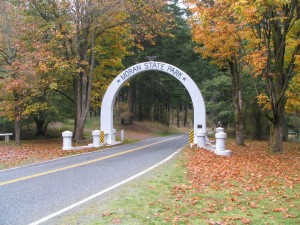 Moran State Park entrance