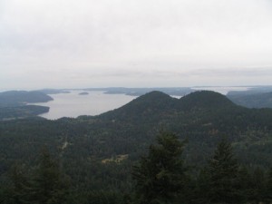 View from Mt Constitution