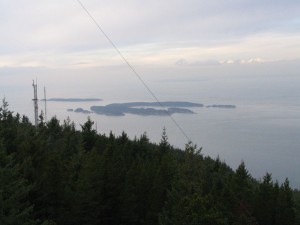 View from Mt Constitution