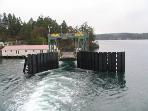 Shaw Island ferry dock