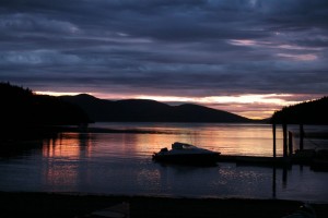 Obstruction Bay sunrise