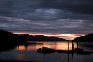 Obstruction Bay sunrise