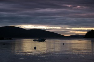 Obstruction Bay sunrise