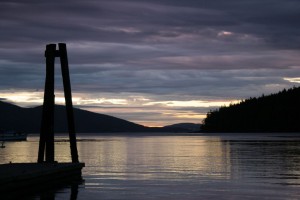 Obstruction Bay sunrise