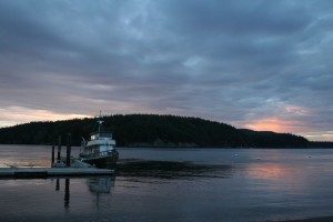 Obstruction Bay sunrise