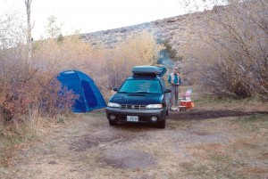 Alvord Desert camp site