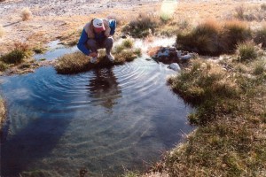 Outdoor hot spring