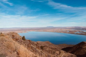 Lakes on the edge of the Antelope Refuge