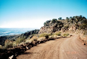 Road up Steens Mountain