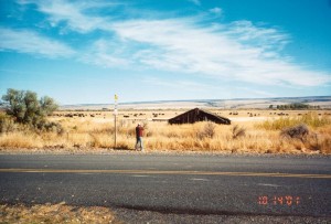 Bart photographs the shed