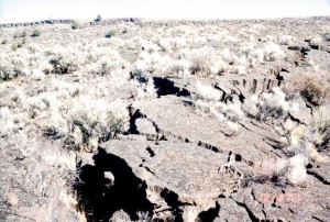 Lava field