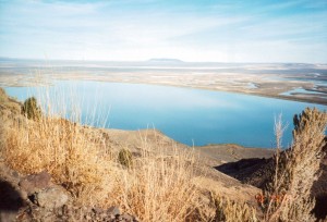 Lakes on the edge of the Antelope Refuge