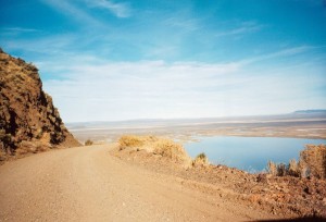 Lakes on the edge of the Antelope Refuge