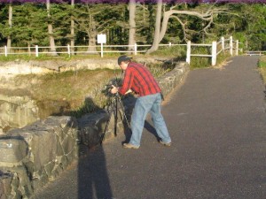 Photographer at work