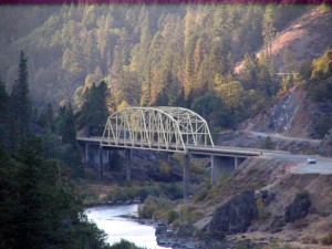 Rogue River bridge