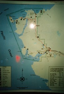 Cape Scott trail map