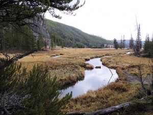 Near the Obsidian Cliffs