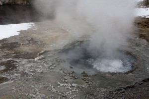 Bubbling pool