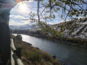 Sunrise by the river