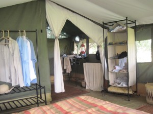 Inside our tent (MAK)