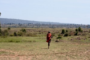 Maasai salesman