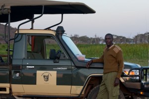 Daniel, our guide at Lewa