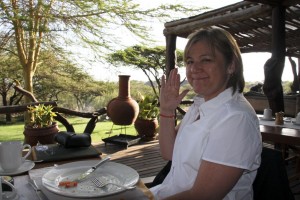 Live long and prosper (breakfast at Lewa)