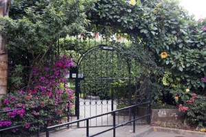 Fairview Hotel - the gate to our part of the hotel