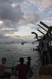 Relaxing after a hard day, Stone Town, Zanzibar