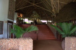 The lobby 