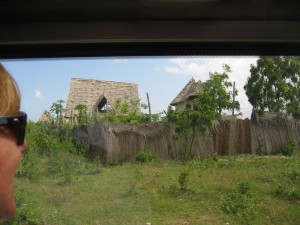 The road to Stone Town