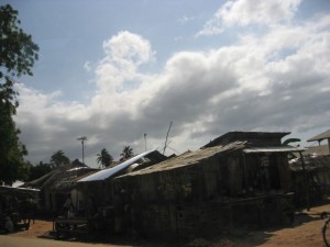 The road to Stone Town