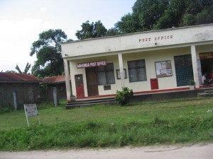 The road to Stone Town