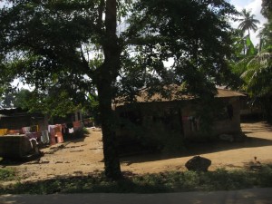 The road to Stone Town