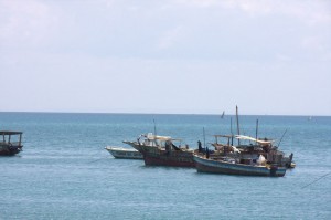 Stone Town harbor