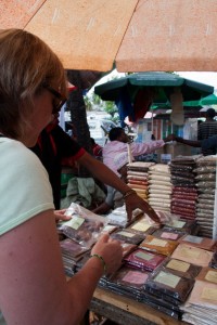 Marion buys some spices