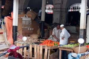 Stone Town market