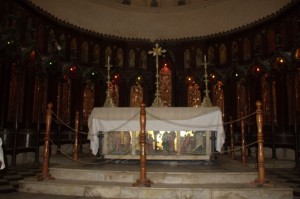 The altar