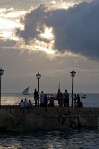 Hanging out at the harbor