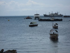 Stone Town harbor