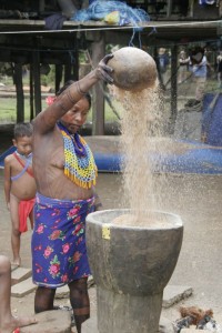 Making corn meal