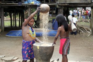 Making corn meal