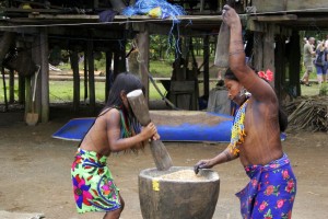 Making corn meal