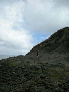 Bart climbs Granito de Oro peak (MAK)