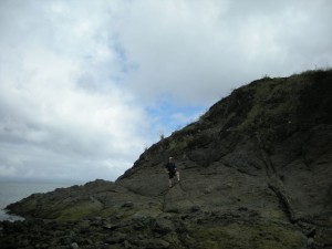 Bart climbs Granito de Oro peak (MAK)