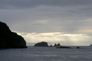 Off the coast of Manuel Antonio