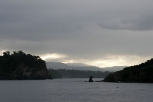 Off the coast of Manuel Antonio